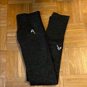 Oner Active Black Leggings with Fitted Design